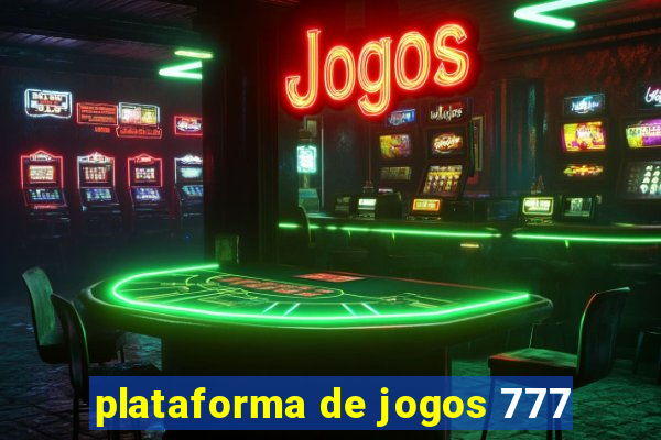 plataforma de jogos 777